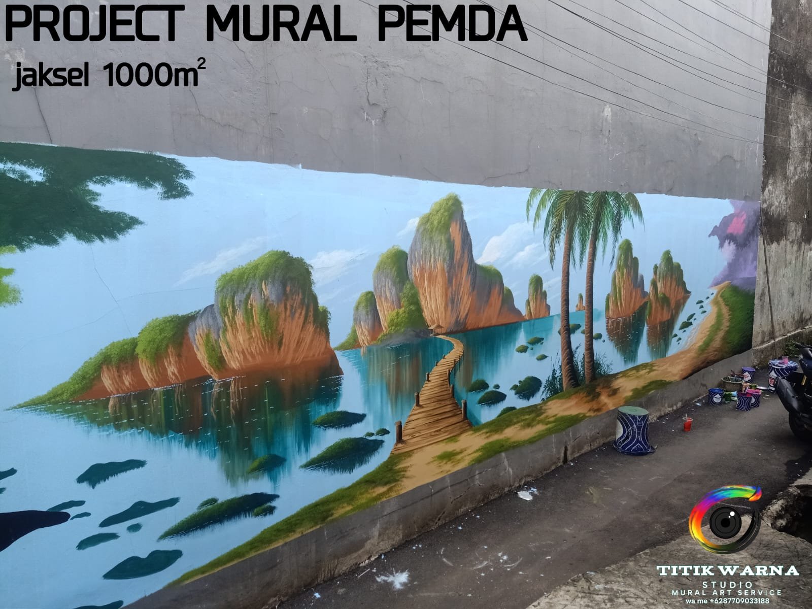 Project Mural Pemda Jaksel (1000m²) photo 3